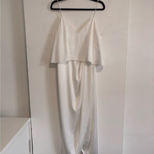 Shona Joy Cream Midi Dress